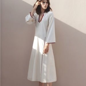 Zeus & Dione Tinos silk kaftan